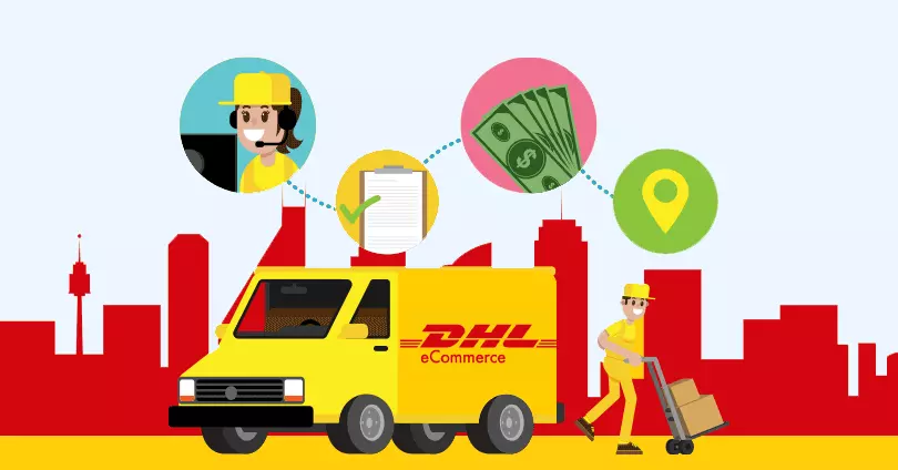 how-to-send-packages-via-dhl-servicepoint-youtube